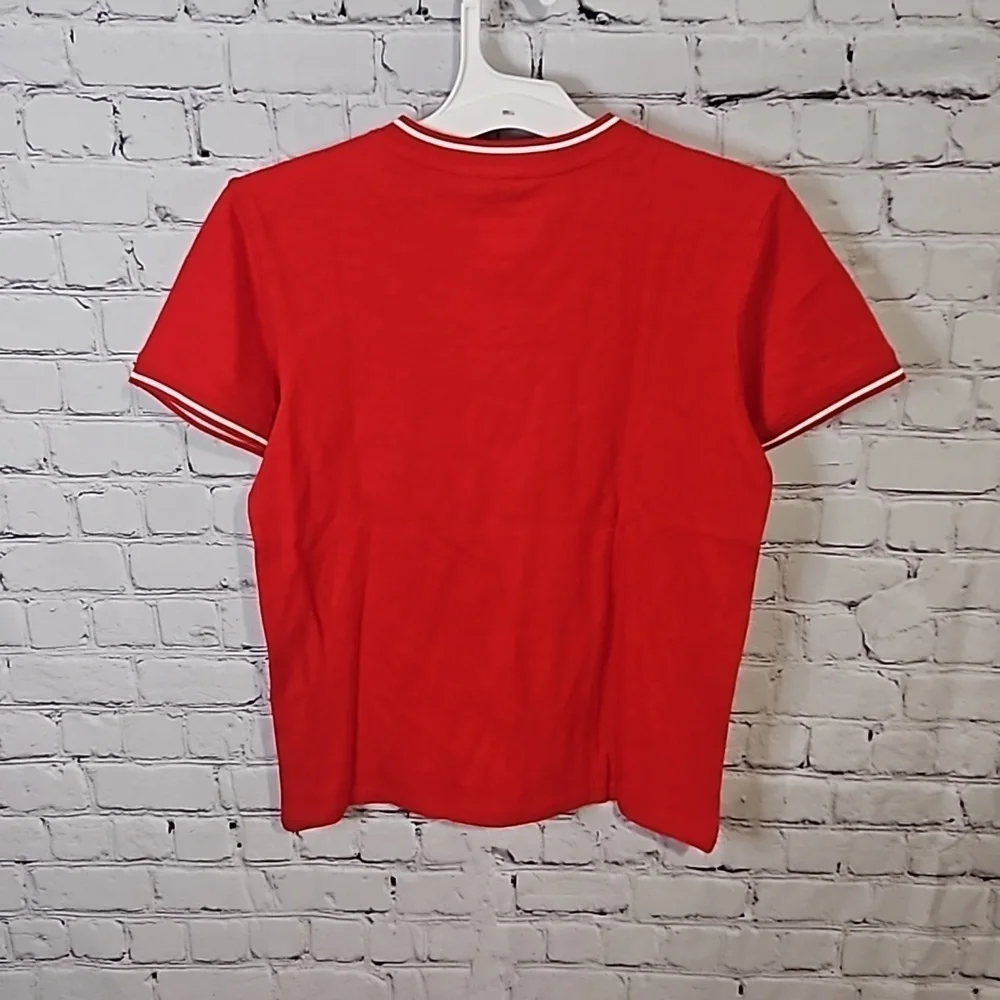 💙 Baseball style short sleeve tee